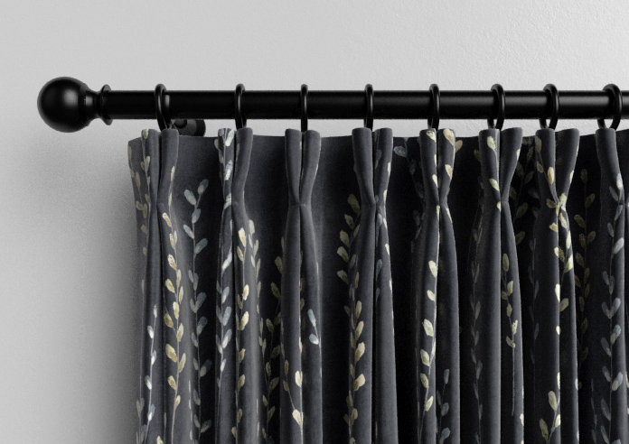 Willow Field, Onyx - Made to Measure Curtains - Image 10